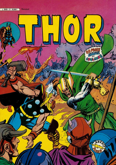 Cover for Thor (Arédit-Artima, 1983 series) #11