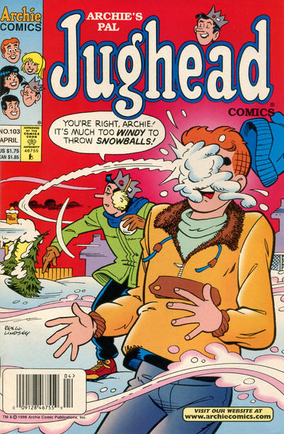 Cover for Archie's Pal Jughead Comics (Archie, 1993 series) #103 [Newsstand]