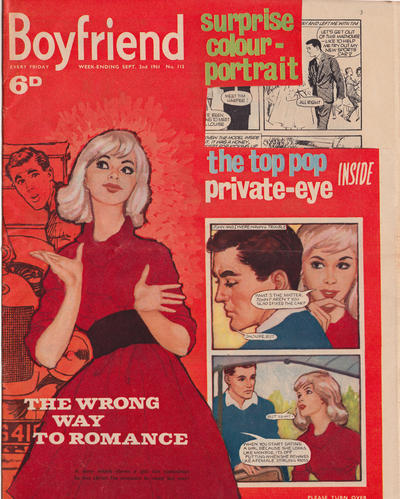 Cover for Boyfriend (City Magazines, 1959 series) #115