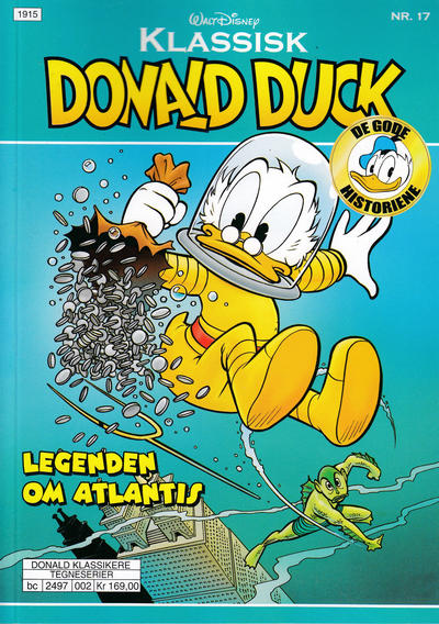 Cover for Klassisk Donald Duck (Hjemmet / Egmont, 2016 series) #17 - Legenden om Atlantis