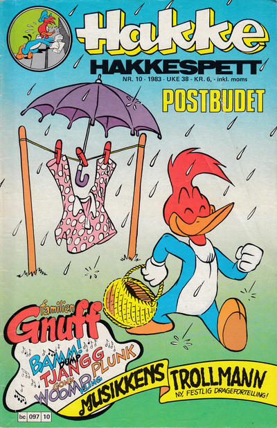 Cover for Hakke Hakkespett (Semic, 1977 series) #10/1983