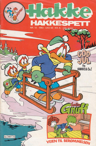 Cover for Hakke Hakkespett (Semic, 1977 series) #13/1983