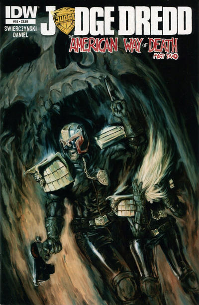 Cover for Judge Dredd (IDW, 2012 series) #18 [Regular Cover]