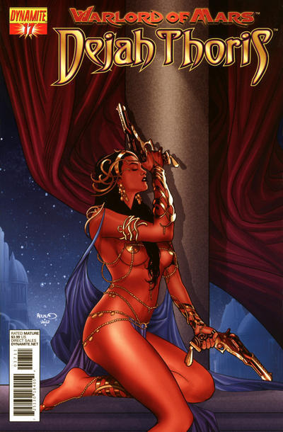 Cover for Warlord of Mars: Dejah Thoris (Dynamite Entertainment, 2011 series) #17 [Cover B - Paul Renaud Cover]