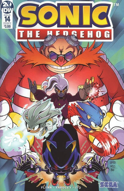 Cover for Sonic the Hedgehog (IDW, 2018 series) #14