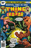 Cover for Marvel Two-in-One (Marvel, 1974 series) #16 [British]