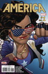 Cover for America (Marvel, 2017 series) #1 [Second Printing Variant - Joe Quinones]