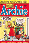 Cover for Archie Comics (H. John Edwards, 1950 ? series) #1