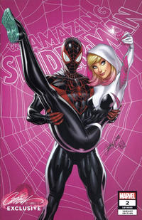 Cover Thumbnail for Amazing Spider-Man (Marvel, 2018 series) #2 (803) [Variant Edition - J. Scott Campbell Exclusive - Cover E]