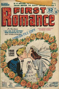 Cover Thumbnail for First Romance (Magazine Management, 1952 series) #3