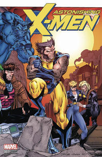 Cover Thumbnail for Astonishing X-Men (Marvel, 2017 series) #1 [Jim Lee Remastered Wraparound]