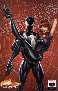 Cover Thumbnail for Amazing Spider-Man (Marvel, 2018 series) #2 (803) [Variant Edition - J. Scott Campbell Exclusive - Cover B]