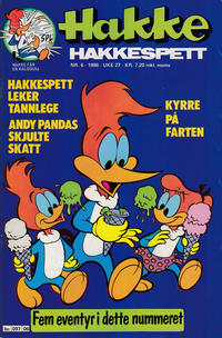 Cover Thumbnail for Hakke Hakkespett (Semic, 1977 series) #6/1986