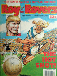 Cover Thumbnail for Roy of the Rovers (IPC, 1976 series) #30 September 1989 [672]