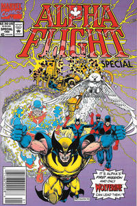Cover Thumbnail for Alpha Flight Special (Marvel, 1992 series) #1 [Newsstand]