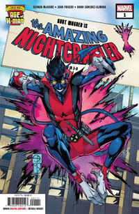 Cover Thumbnail for Age of X-Man: The Amazing Nightcrawler (Marvel, 2019 series) #1 [Shane Davis]