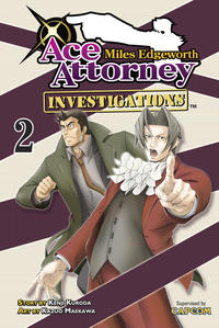 Cover Thumbnail for Miles Edgeworth: Ace Attorney Investigations (Kodansha USA, 2012 series) #2