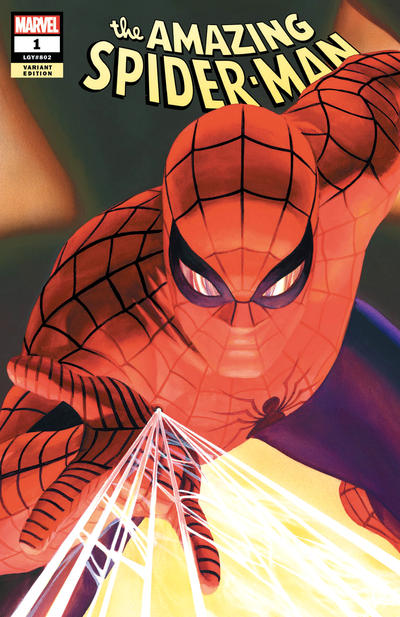 Cover for Amazing Spider-Man (Marvel, 2018 series) #1 (802) [Variant Edition - Alex Ross Exclusive]