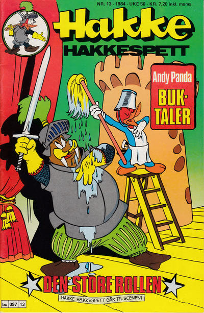 Cover for Hakke Hakkespett (Semic, 1977 series) #13/1984