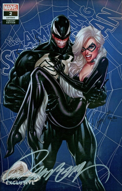 Cover for Amazing Spider-Man (Marvel, 2018 series) #2 (803) [Variant Edition - J. Scott Campbell Exclusive - Cover C]