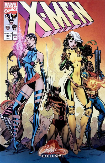 Cover for Astonishing X-Men (Marvel, 2017 series) #1 [J. Scott Campbell Store Exclusive Cover B]