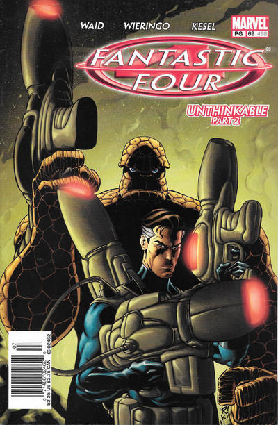 Cover for Fantastic Four (Marvel, 1998 series) #69 (498) [Newsstand]
