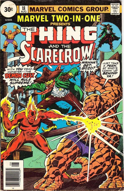 Cover for Marvel Two-in-One (Marvel, 1974 series) #18 [30¢]