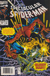 Cover Thumbnail for The Spectacular Spider-Man (1976 series) #214 [Newsstand]