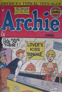 Cover Thumbnail for Archie Comics (H. John Edwards, 1950 ? series) #15