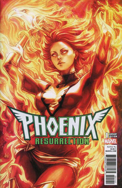 Cover for Phoenix Resurrection: The Return of Jean Grey (Marvel, 2018 series) #1 [Artgerm 'Red Costume']