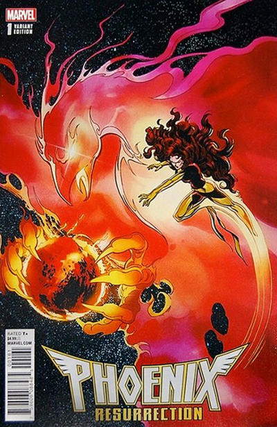 Cover for Phoenix Resurrection: The Return of Jean Grey (Marvel, 2018 series) #1 [John Byrne 'Remastered']