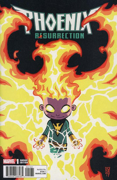 Cover for Phoenix Resurrection: The Return of Jean Grey (Marvel, 2018 series) #1 [Skottie Young]