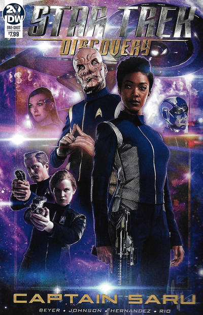 Cover for Star Trek: Discovery: Captain Saru (IDW, 2019 series) [Cover A]