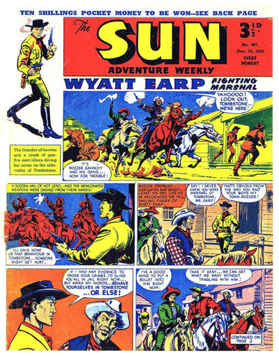 Cover for Sun (Amalgamated Press, 1952 series) #407