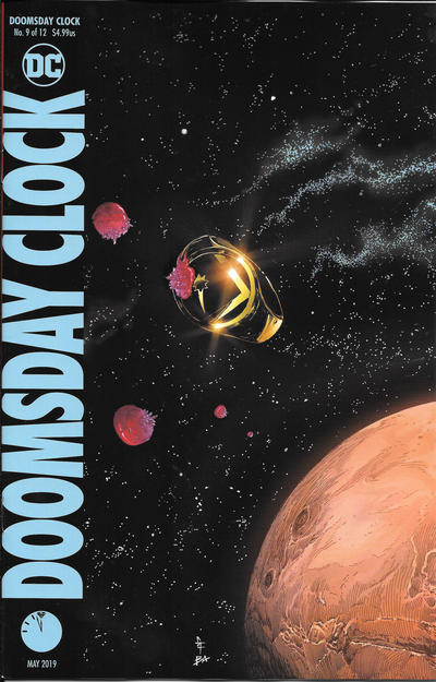 Cover for Doomsday Clock (DC, 2018 series) #9 [Gary Frank "Legion Ring" Cover]