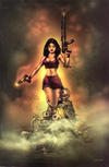 Cover for Zombies vs Cheerleaders (Moonstone, 2010 series) #4 [Cover D - Rich Bonk Virgin Art]