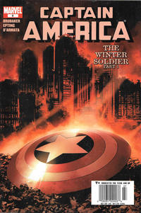 Cover Thumbnail for Captain America (Marvel, 2005 series) #8 [Newsstand Cover A]