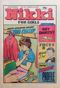Cover Thumbnail for Nikki for Girls (D.C. Thomson, 1985 series) #109