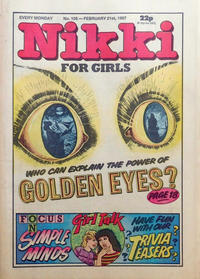 Cover Thumbnail for Nikki for Girls (D.C. Thomson, 1985 series) #105