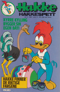 Cover for Hakke Hakkespett (Semic, 1977 series) #4/1987