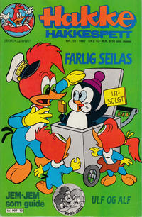 Cover for Hakke Hakkespett (Semic, 1977 series) #10/1987