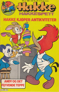 Cover for Hakke Hakkespett (Semic, 1977 series) #4/1988