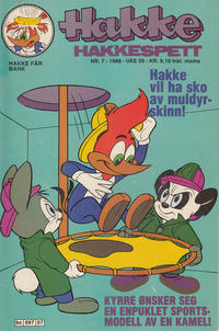 Cover Thumbnail for Hakke Hakkespett (Semic, 1977 series) #7/1988