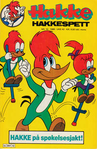 Cover for Hakke Hakkespett (Semic, 1977 series) #10/1988