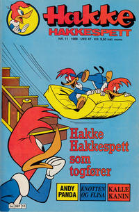 Cover Thumbnail for Hakke Hakkespett (Semic, 1977 series) #11/1988
