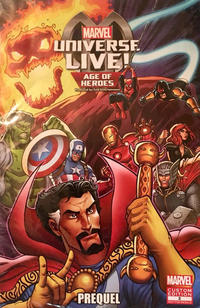 Cover Thumbnail for Marvel Universe Live! Age of Heroes-Prequel (Marvel, 2017 series) #1