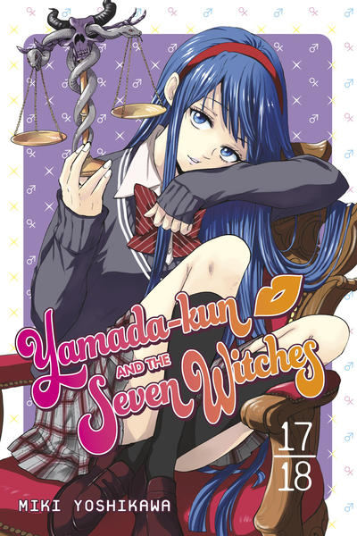 Cover for Yamada-kun and the Seven Witches (Kodansha USA, 2015 series) #17-18