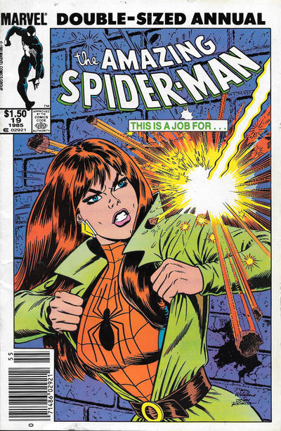 Cover for The Amazing Spider-Man Annual (Marvel, 1964 series) #19 [Canadian]