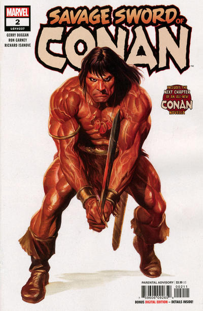 Cover for Savage Sword of Conan (Marvel, 2019 series) #2 (237) [Alex Ross Cover]