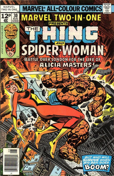 Cover for Marvel Two-in-One (Marvel, 1974 series) #30 [British]